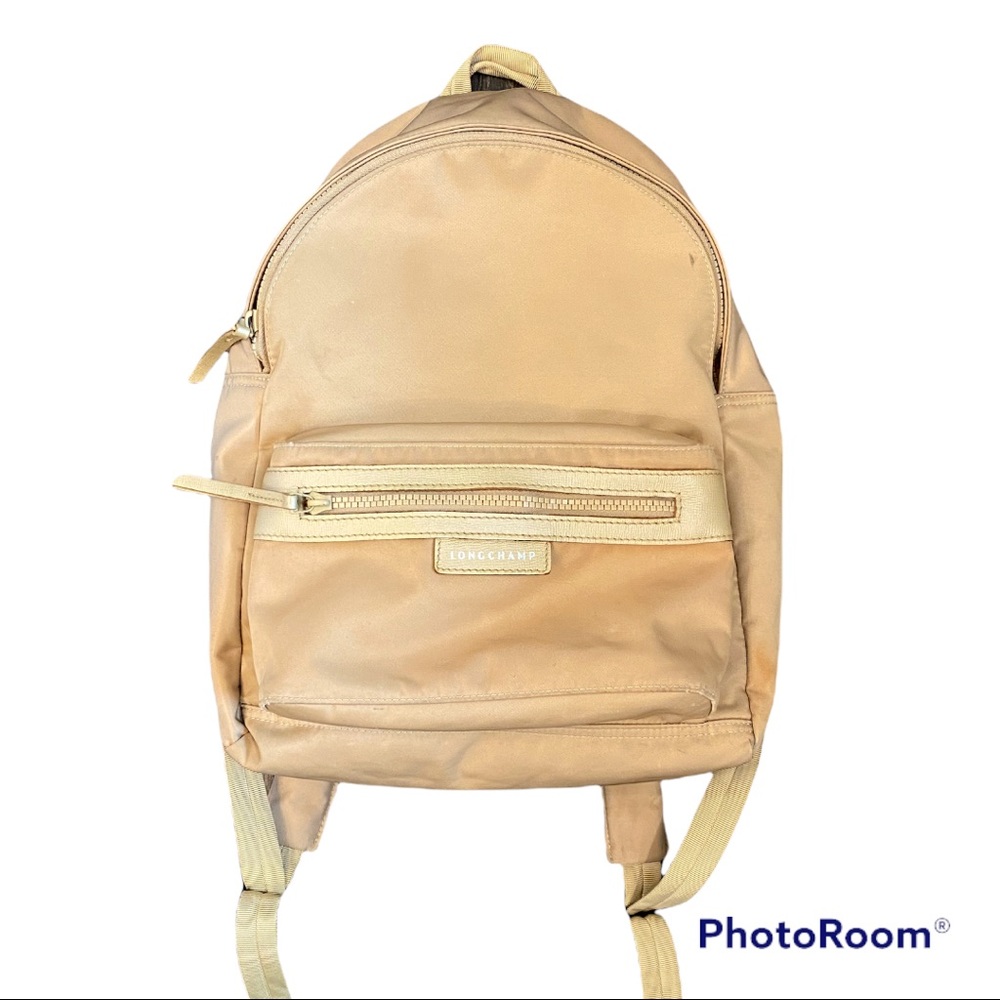 Longchamp le pliage Backpack Tan
